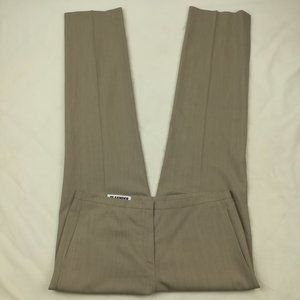 Jil Sander Sz 36 (US 6) Wool Straight Leg Dress Pants Trousers Italy